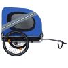 Large Folding Bike Trailer for Dogs â€“ 120LB Capacity All-Terrain Pet Carrier, Durable Steel Frame for Cycling, Jogging, Camping & Outdoor Adventures